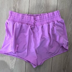 Women's Pink-Purple Shorts